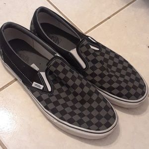 VANS checkered men size 12